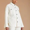 Shirts | Jumpers & Hoodies<ALL FENIX AF Denim Longsleeve Shirt White