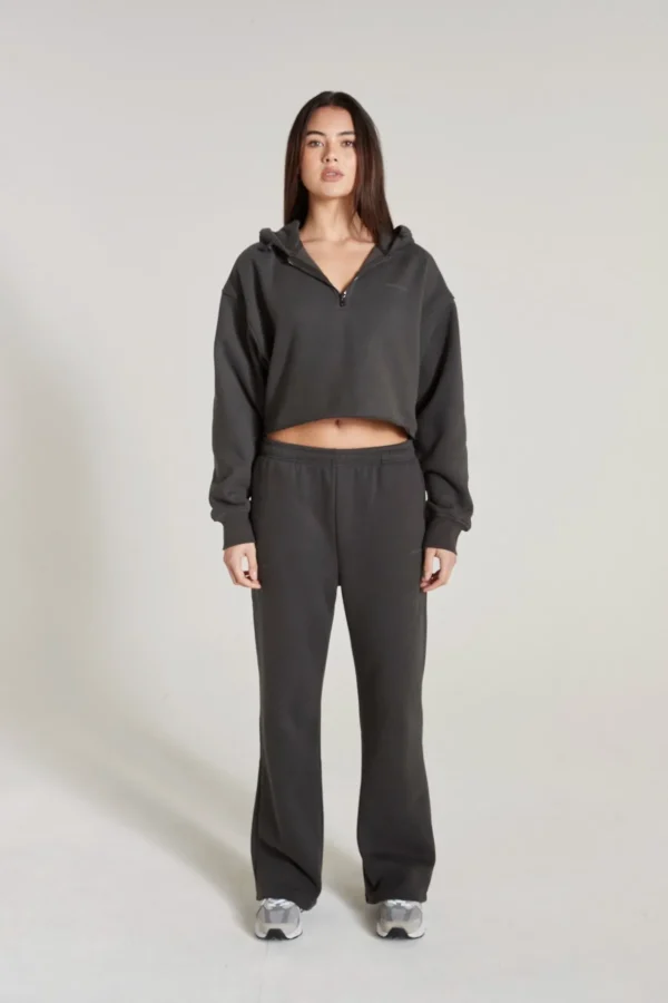 Jumpers & Hoodies<ALL FENIX Circuit Crop Hoodie VintageBlack