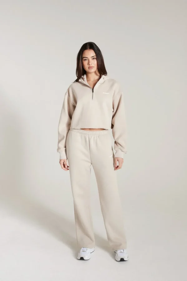 Jumpers & Hoodies<ALL FENIX Circuit Crop Hoodie Stone