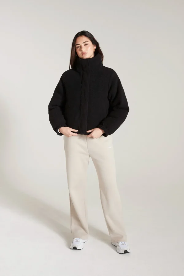 Jackets<ALL FENIX Shearling Reversible Puffer Jacket Black