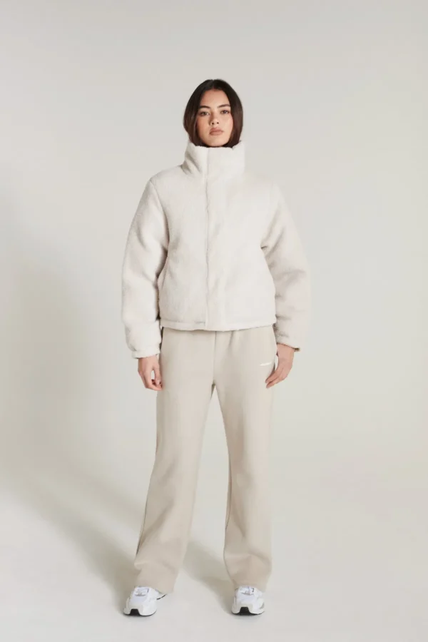 Jackets<ALL FENIX Shearling Reversible Puffer Jacket Clay