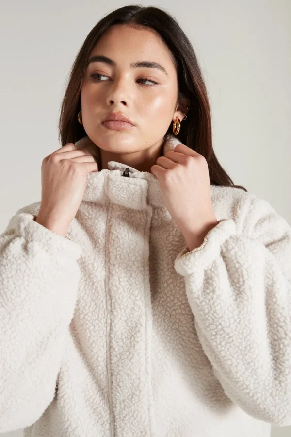 Jackets<ALL FENIX Shearling Reversible Puffer Jacket Clay