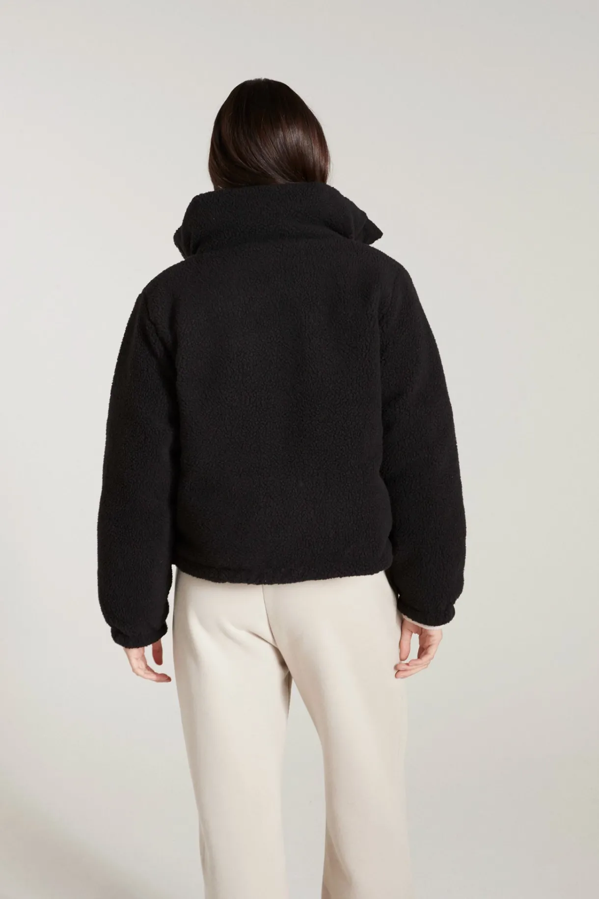 Jackets<ALL FENIX Shearling Reversible Puffer Jacket Black