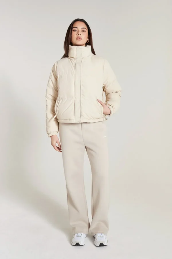 Jackets<ALL FENIX Shearling Reversible Puffer Jacket Clay