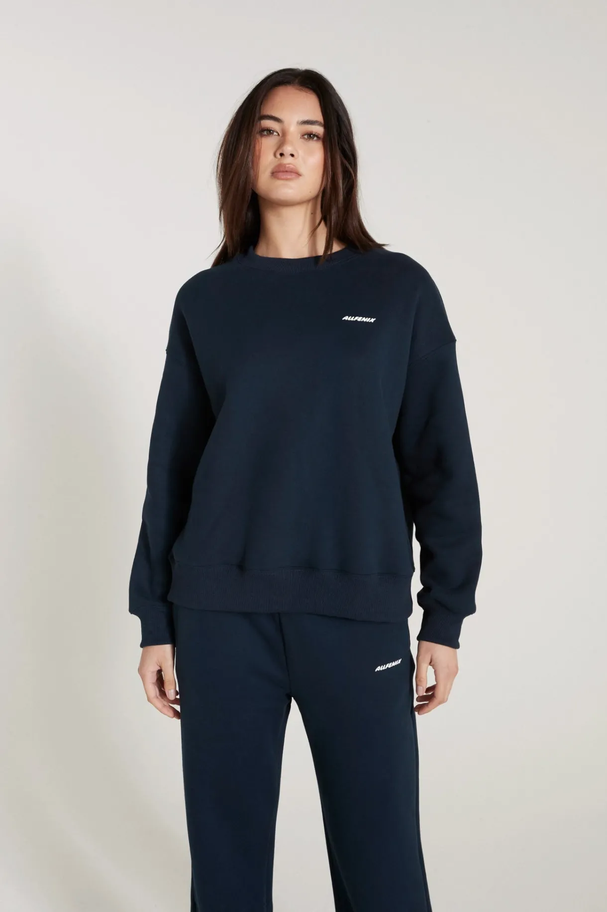 Jumpers & Hoodies<ALL FENIX Signature Crew Sweater Navy