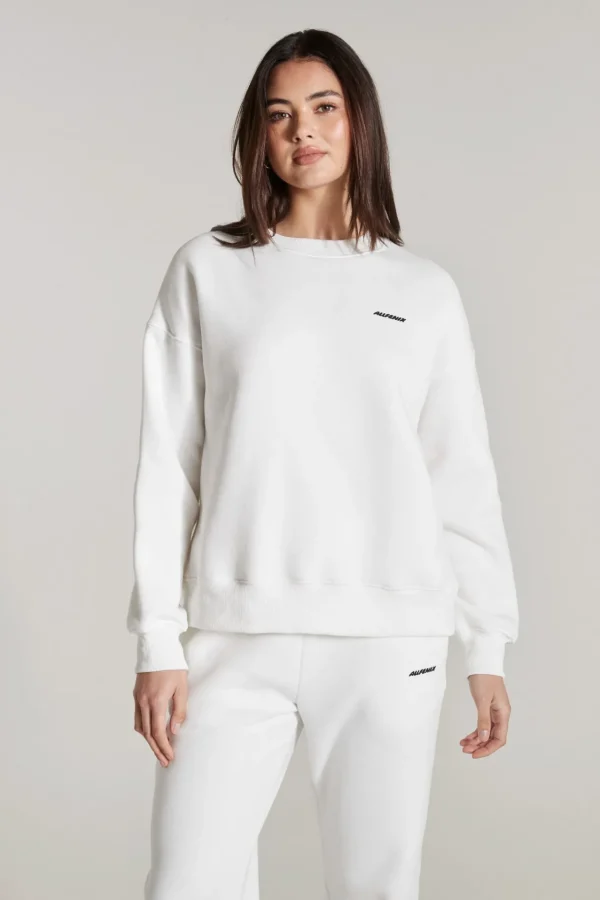Jumpers & Hoodies<ALL FENIX Signature Crew Sweater Chalk
