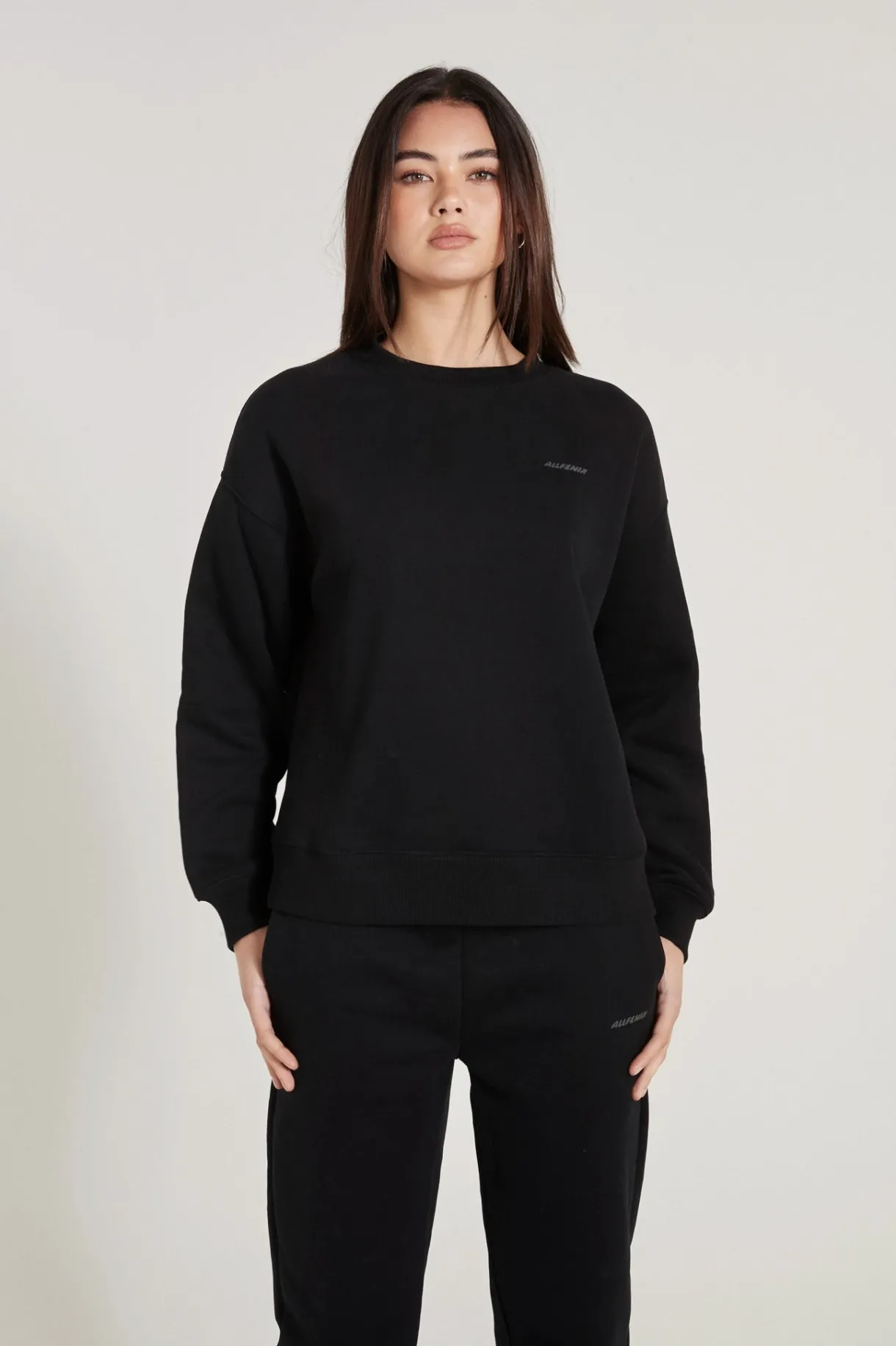 Jumpers & Hoodies<ALL FENIX Signature Crew Sweater Black