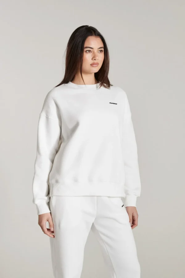 Jumpers & Hoodies<ALL FENIX Signature Crew Sweater Chalk