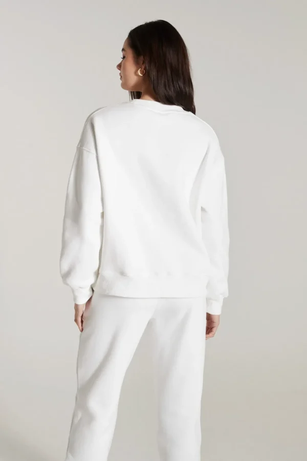 Jumpers & Hoodies<ALL FENIX Signature Crew Sweater Chalk