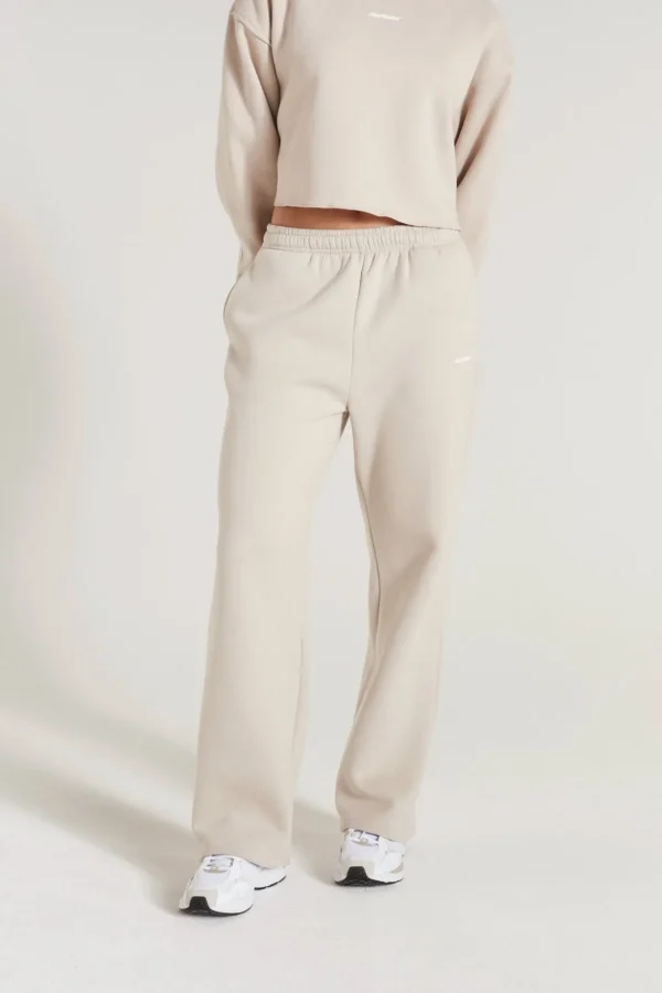 Track Pants<ALL FENIX Signature Wide Leg Track Pant Stone