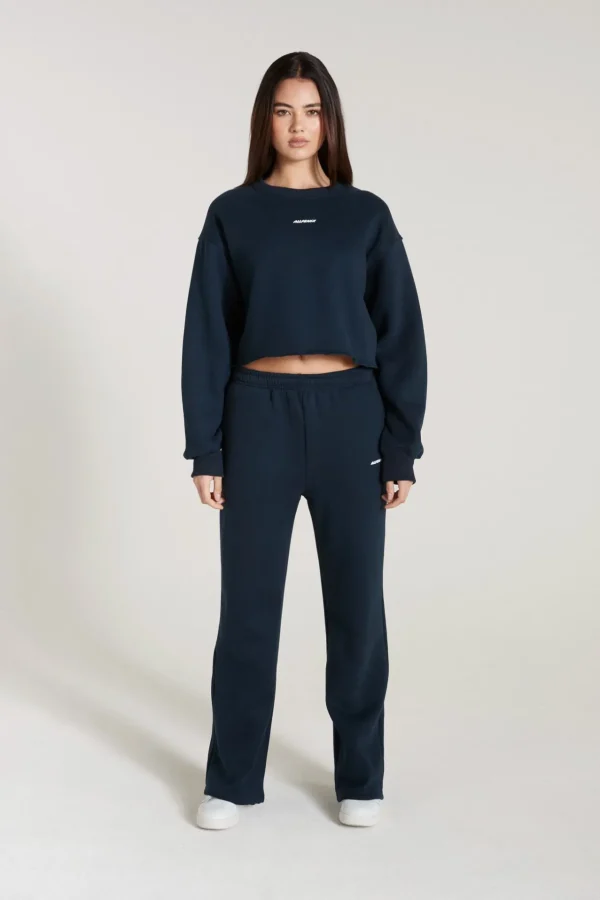 Track Pants<ALL FENIX Signature Wide Leg Track Pant Navy
