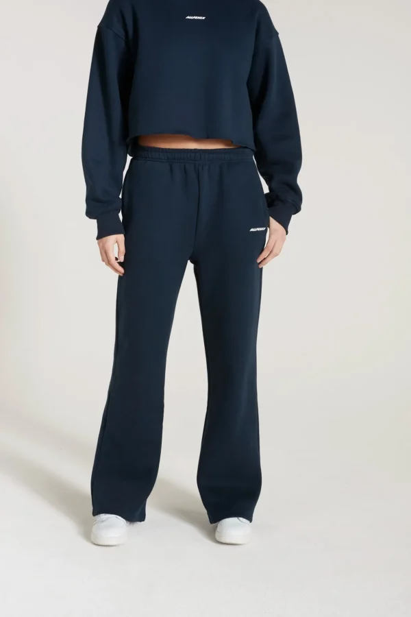 Track Pants<ALL FENIX Signature Wide Leg Track Pant Navy
