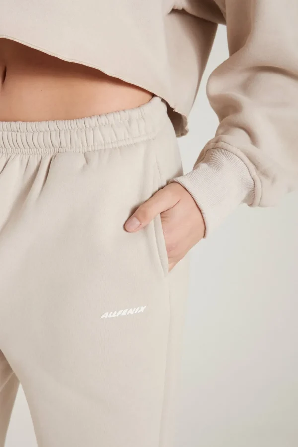 Track Pants<ALL FENIX Signature Wide Leg Track Pant Stone
