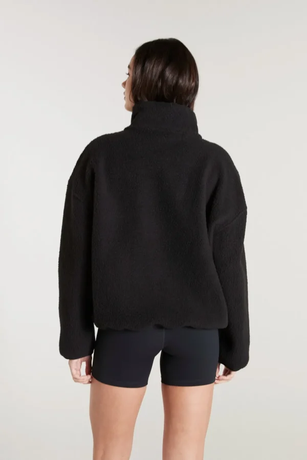 Jumpers & Hoodies<ALL FENIX Soft Fleece 1/2 Zip Sweater Black