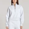 Jumpers & Hoodies<ALL FENIX Track 1/2 Zip Sweater WhiteMarle