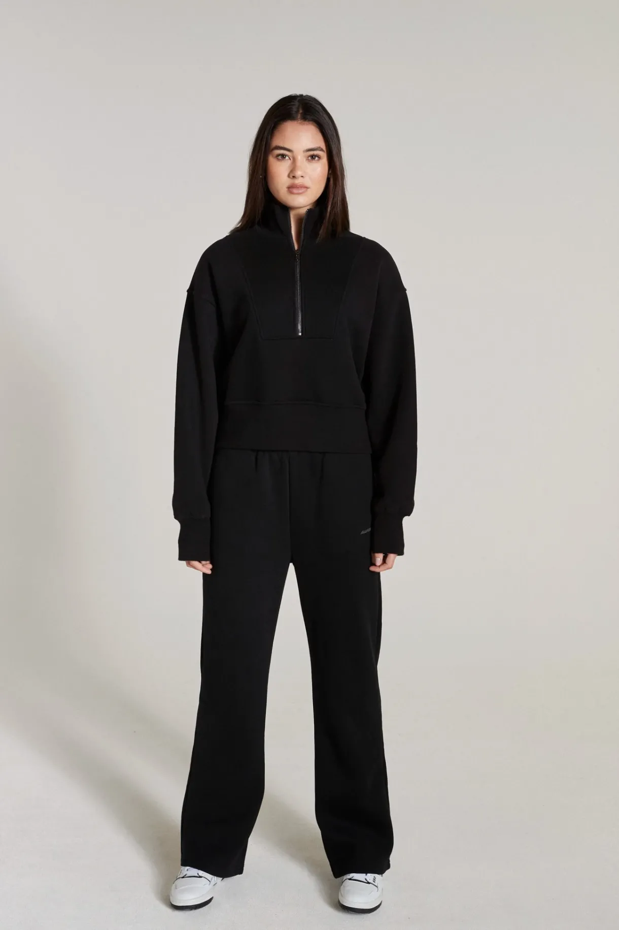 Jumpers & Hoodies<ALL FENIX Track 1/2 Zip Sweater Black