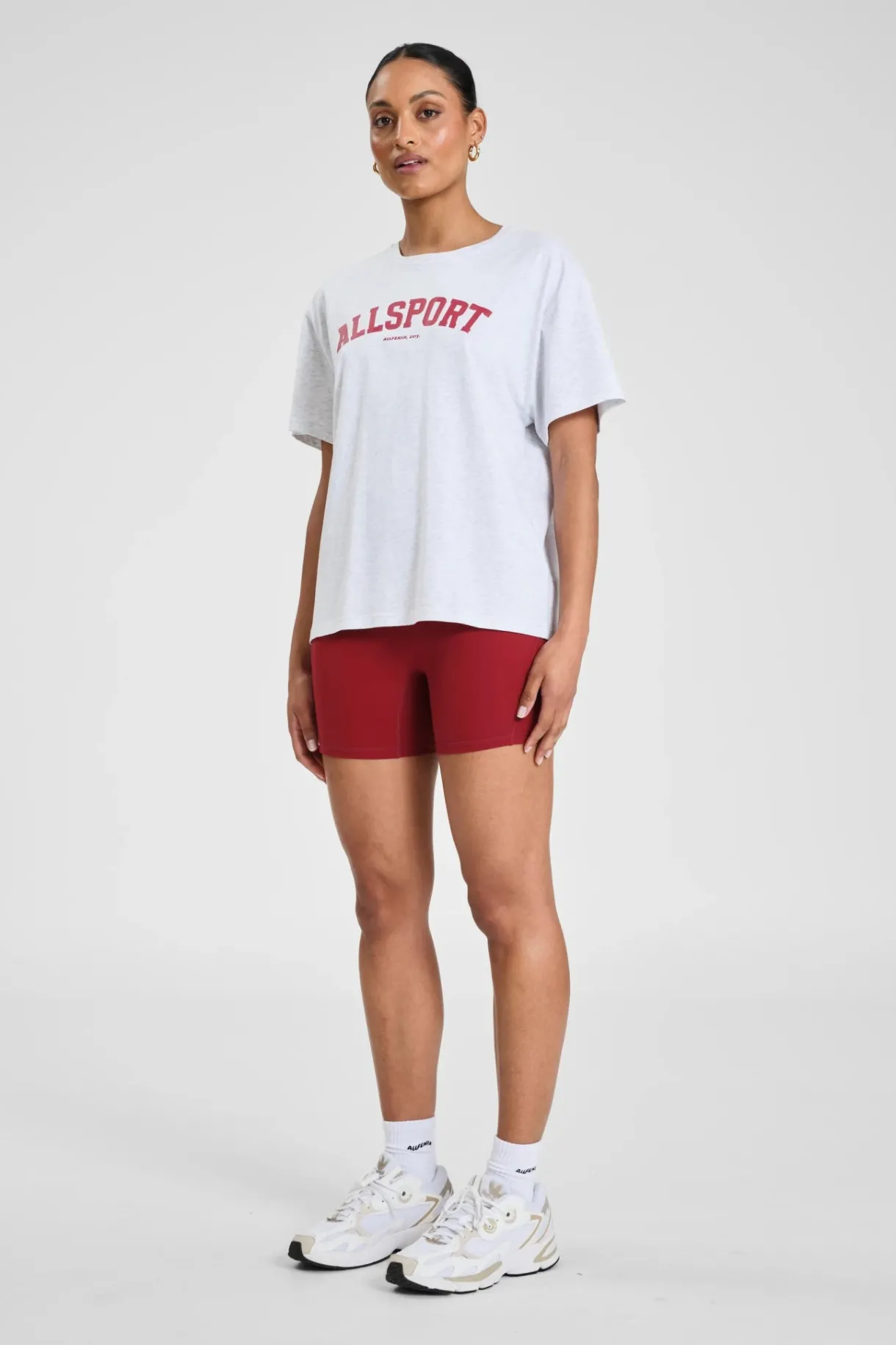 Tees & Tanks<ALL FENIX All Sport Collegiate Tee Cherry