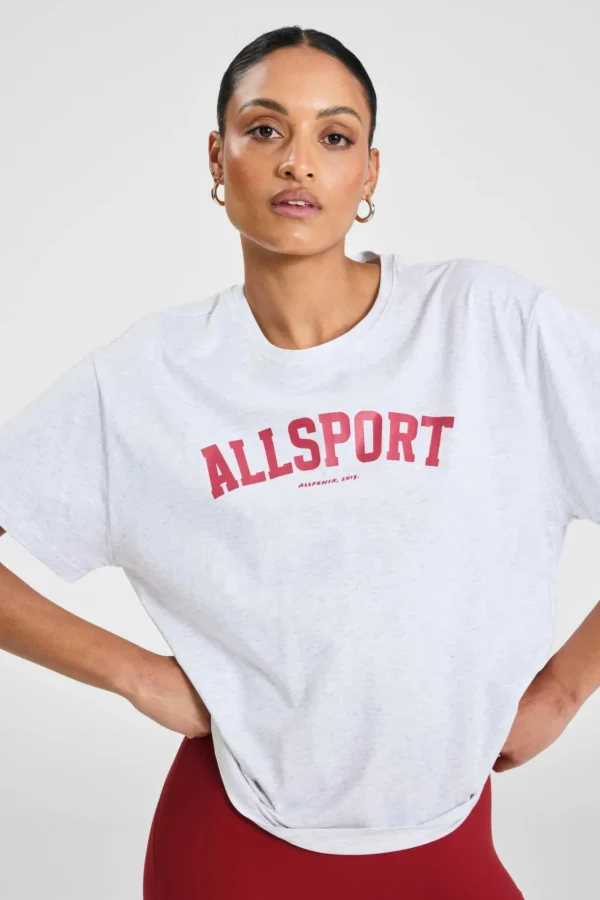 Tees & Tanks<ALL FENIX All Sport Collegiate Tee Cherry