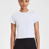 Tees & Tanks<ALL FENIX ALLFENIX Baby Tee WhiteMarle
