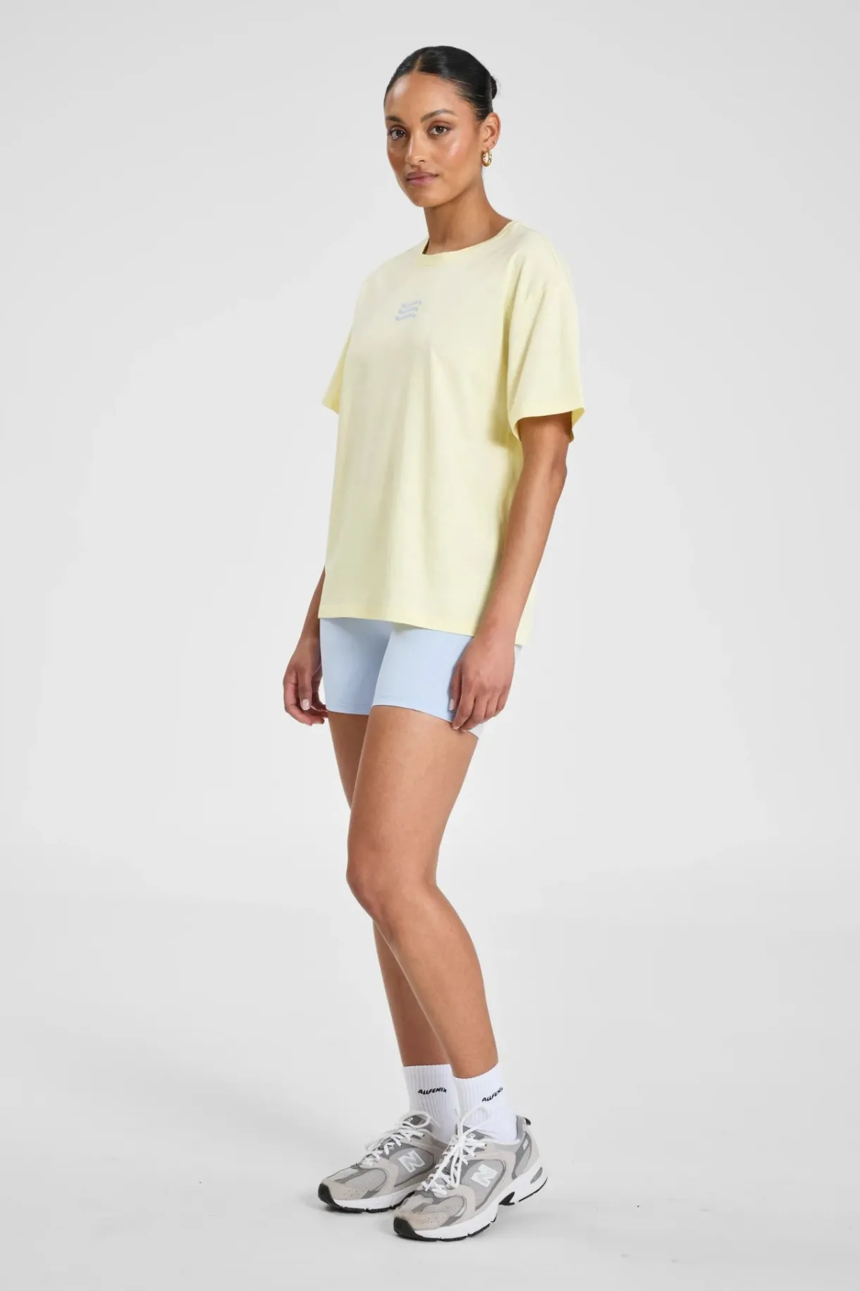 Tees & Tanks<ALL FENIX ALLFENIX Waves Logo Tee ButterYellow