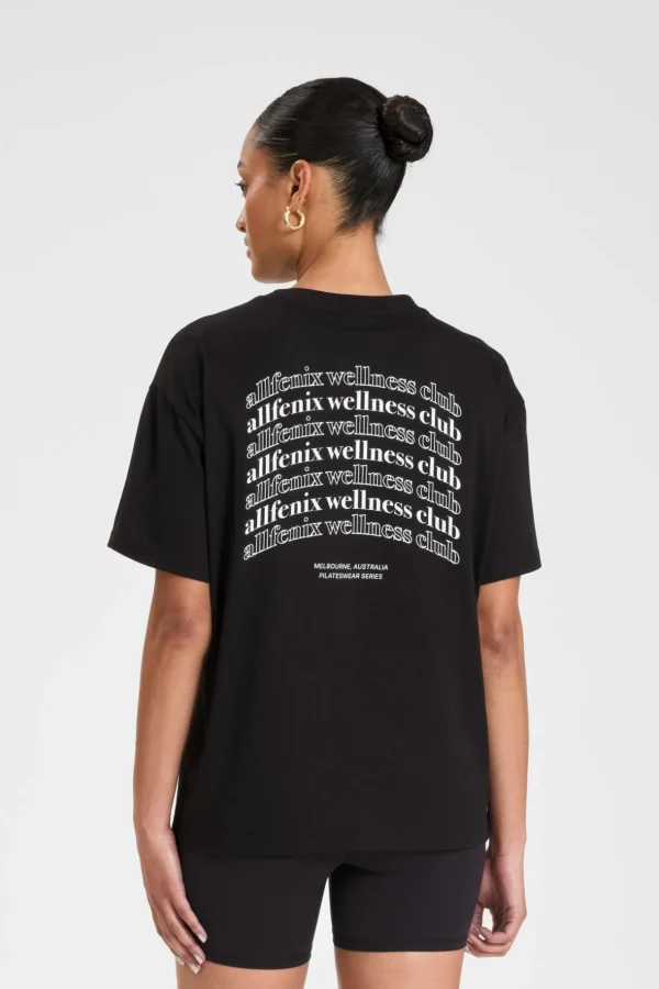 Tees & Tanks<ALL FENIX ALLFENIX Wellness Series Tee Black