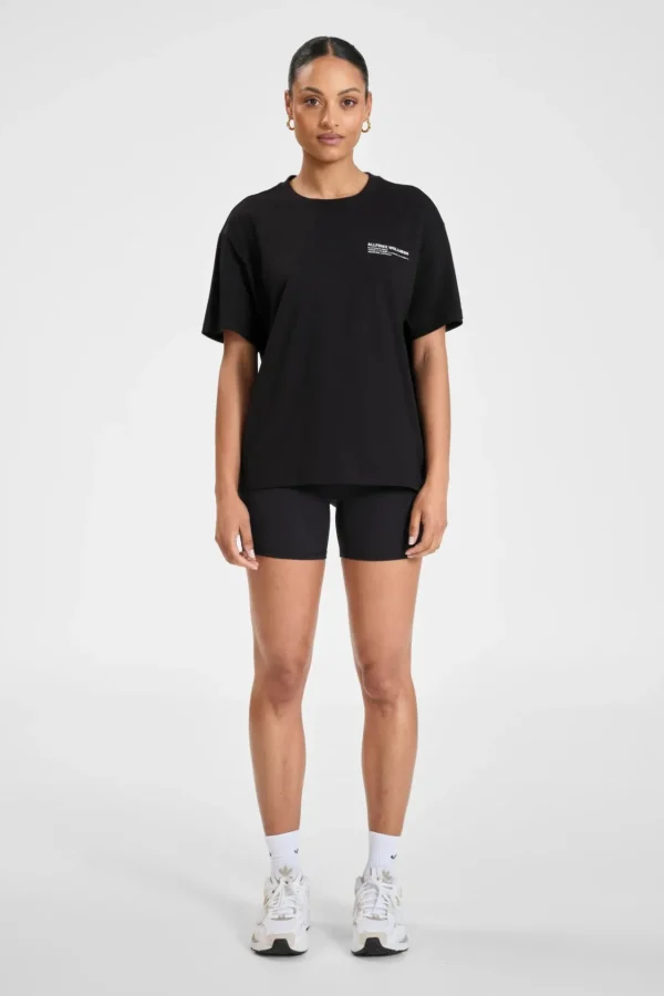 Tees & Tanks<ALL FENIX ALLFENIX Wellness Series Tee Black