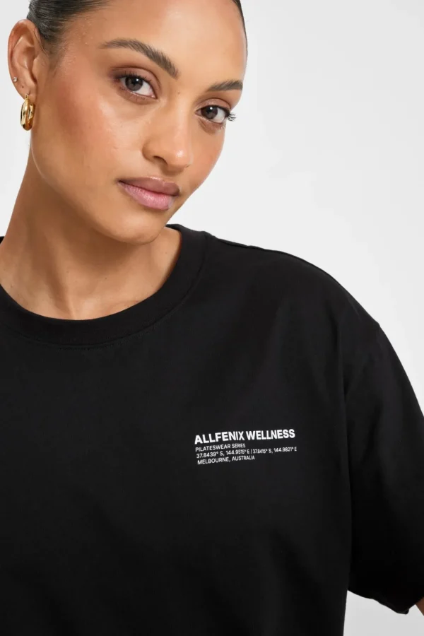 Tees & Tanks<ALL FENIX ALLFENIX Wellness Series Tee Black