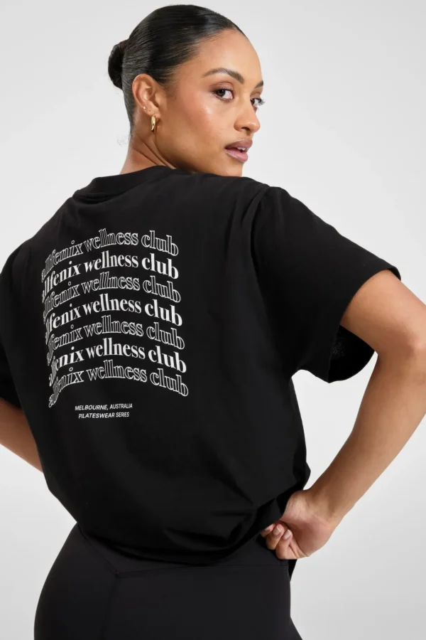 Tees & Tanks<ALL FENIX ALLFENIX Wellness Series Tee Black
