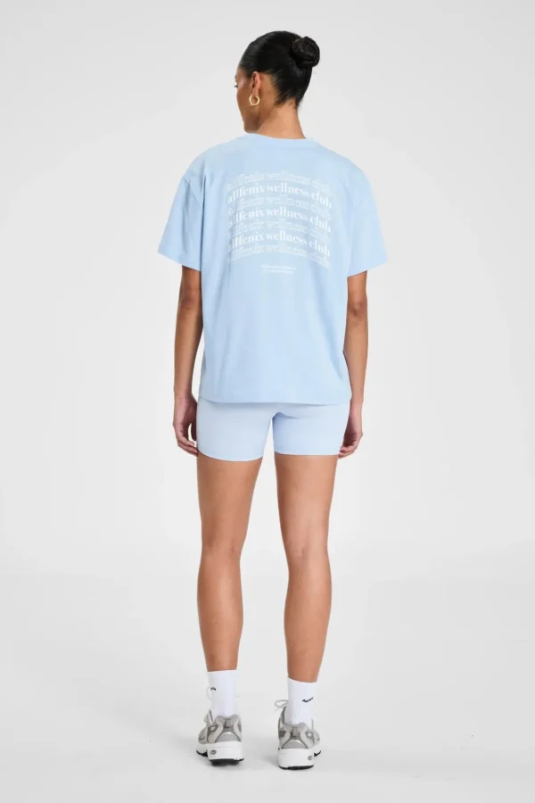 Tees & Tanks<ALL FENIX ALLFENIX Wellness Series Tee SkyBlue