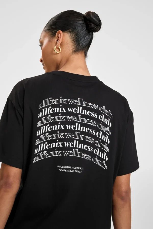 Tees & Tanks<ALL FENIX ALLFENIX Wellness Series Tee Black