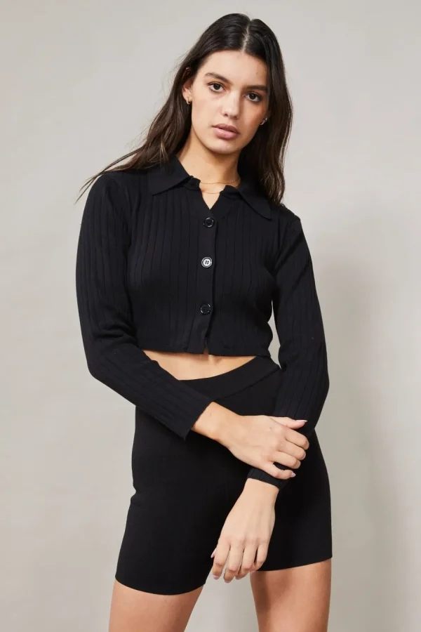 Jumpers & Hoodies<ALL FENIX Amalfi Cardi Black