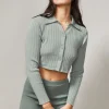 Jumpers & Hoodies<ALL FENIX Amalfi Cardi Green