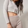 Jumpers & Hoodies<ALL FENIX Amalfi Cardi (Stone) Beige