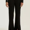 Pants | Knitwear<ALL FENIX Amelia Rib Pant Black