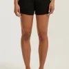 Shorts<ALL FENIX Amelia Rib Short Black