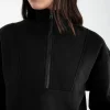 Jumpers & Hoodies<ALL FENIX Arlo 1/2 Crop Sweater (Black)