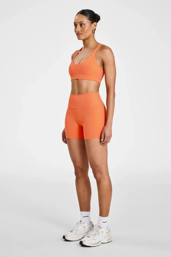 Sports Bras<ALL FENIX CLOUDCORE Cross Back Sports Bra Coral