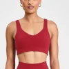 Sports Bras<ALL FENIX CLOUDCORE Open Back Sports Bra Cherry