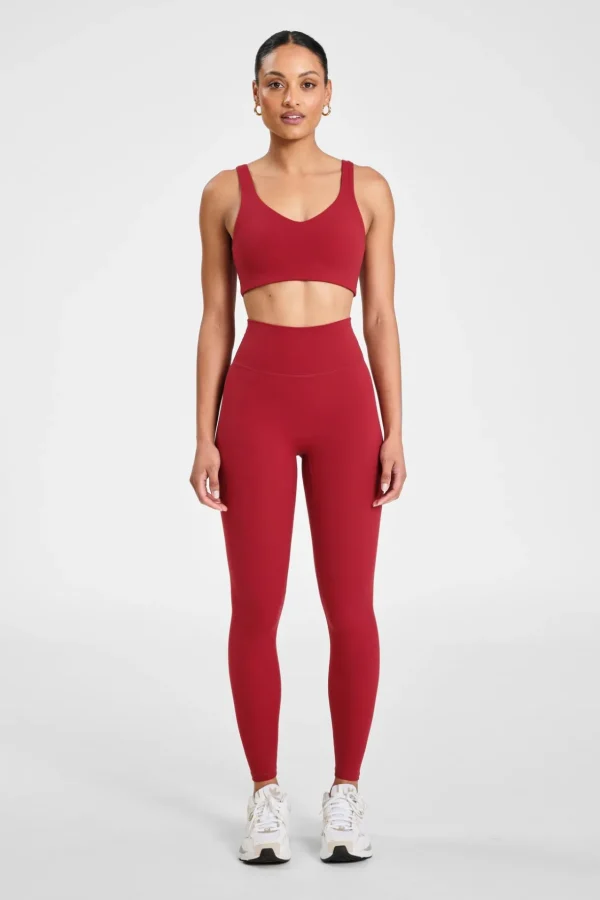 Sports Bras<ALL FENIX CLOUDCORE Open Back Sports Bra Cherry