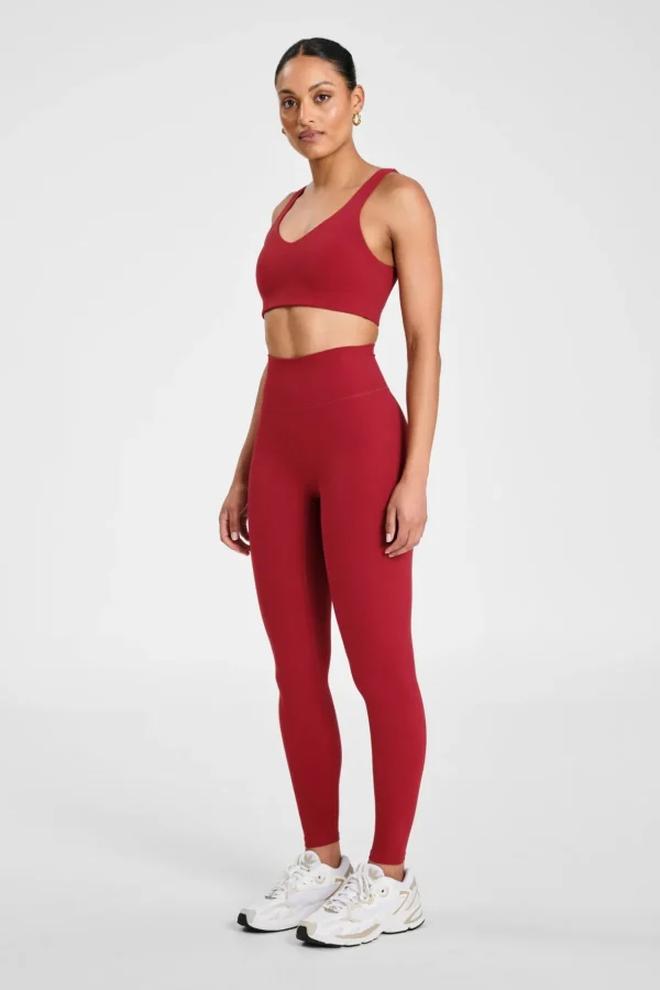 Sports Bras<ALL FENIX CLOUDCORE Open Back Sports Bra Cherry
