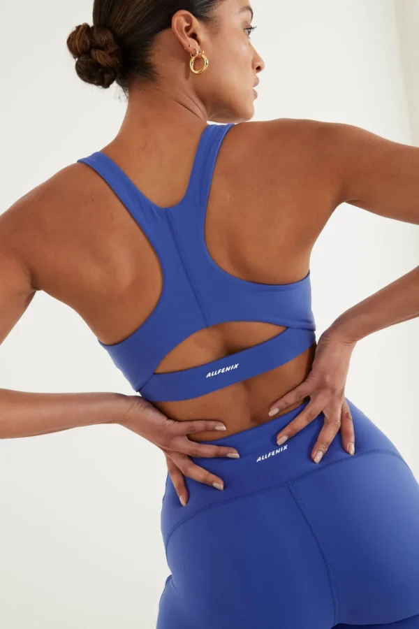 Sports Bras<ALL FENIX CLOUDCORE Racer Sports Bra SicilyBlue
