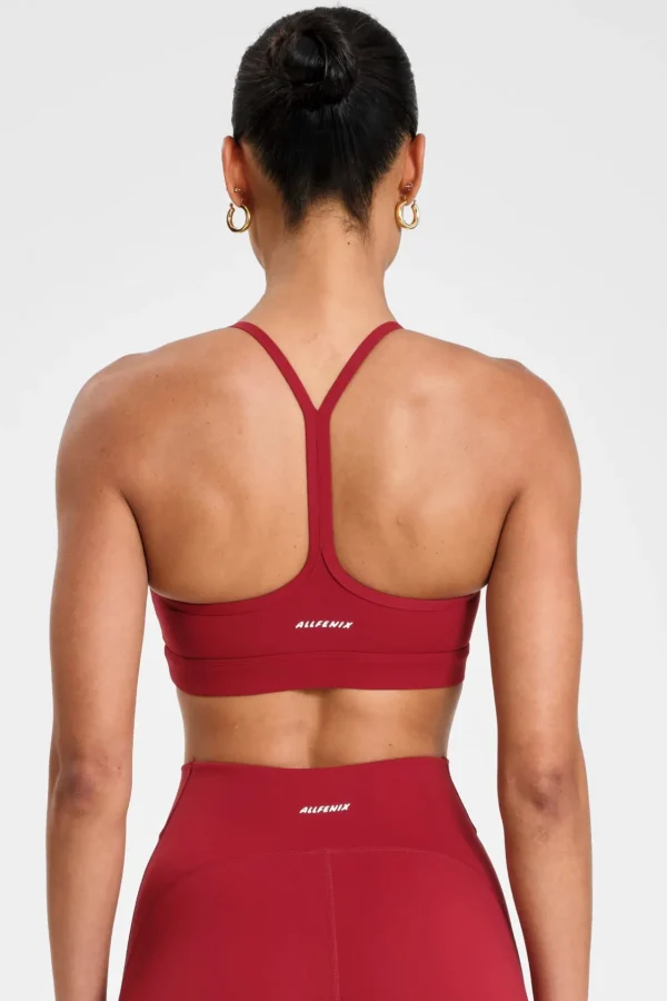 Sports Bras<ALL FENIX CLOUDCORE Y-Back Sports Bra Cherry