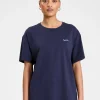 Tees & Tanks<ALL FENIX Cult Pilateswear Tee Navy