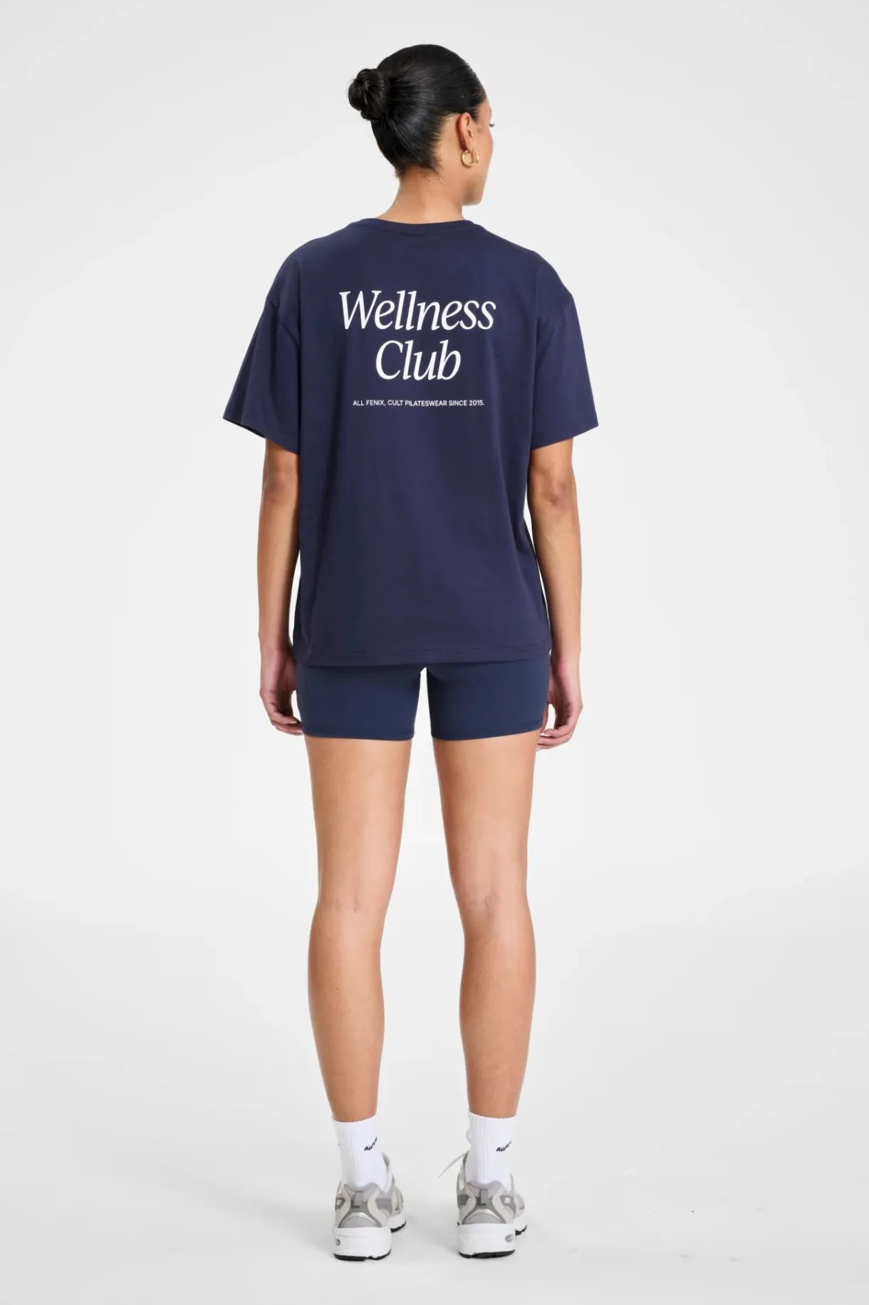 Tees & Tanks<ALL FENIX Cult Pilateswear Tee Navy