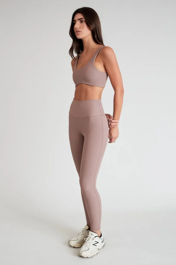 7/8 Leggings<ALL FENIX EcoRib 7/8 Legging Latte