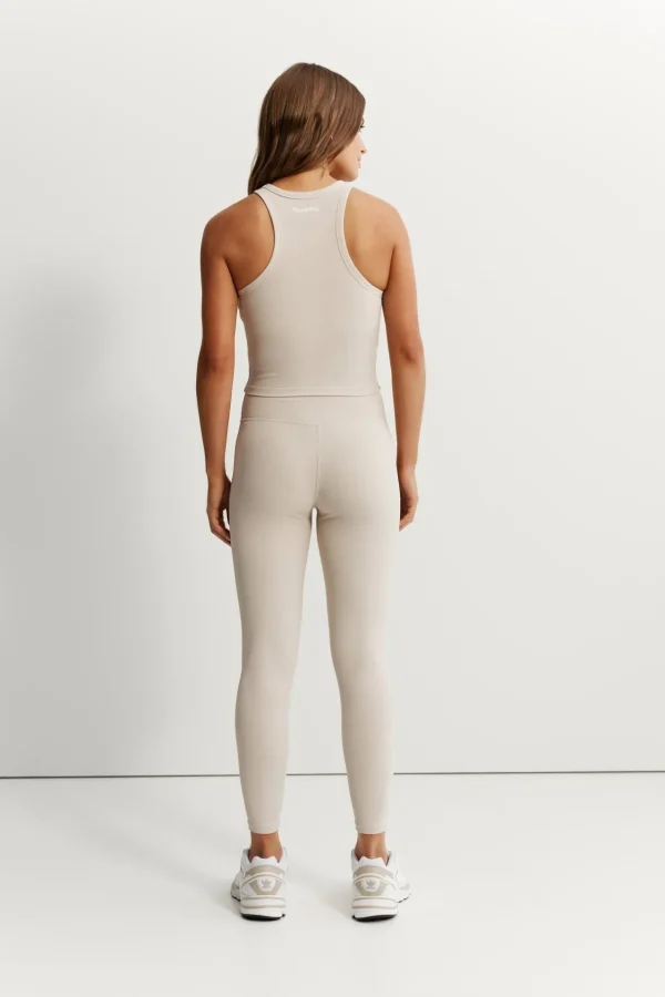7/8 Leggings<ALL FENIX EcoRib 7/8 Legging Stone