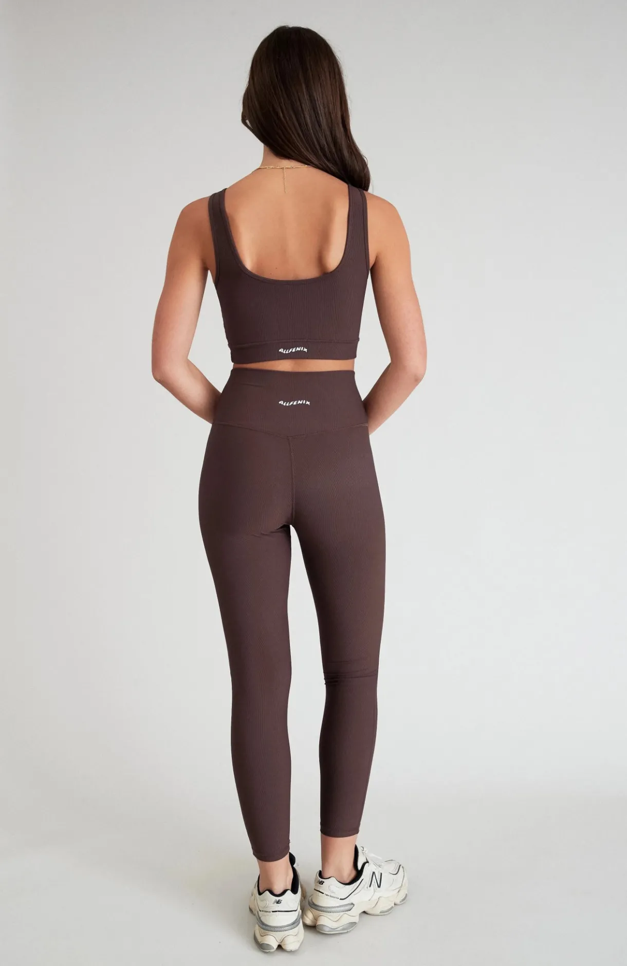7/8 Leggings<ALL FENIX EcoRib 7/8 Legging Espresso