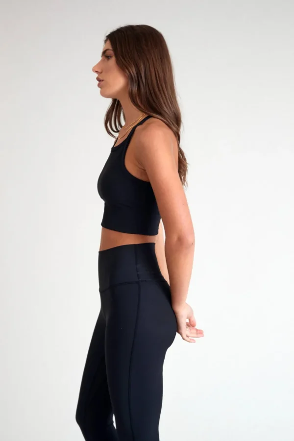7/8 Leggings<ALL FENIX EcoRib 7/8 Legging Black