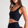 Sports Bras<ALL FENIX EcoRib Contour Sports Bra Black