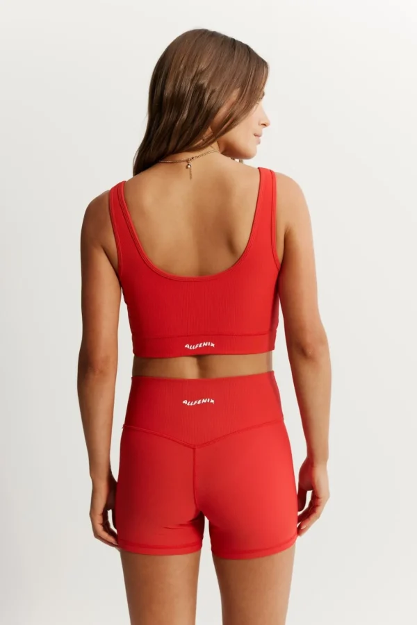 Sports Bras<ALL FENIX EcoRib Contour Sports Bra Watermelon